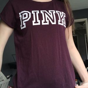 pink purple shirt